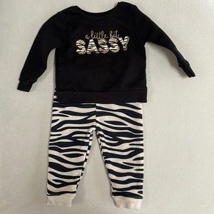 Zebra “Sassy” outfit